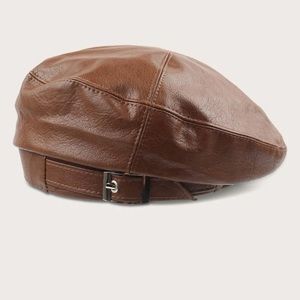 Brown french hat